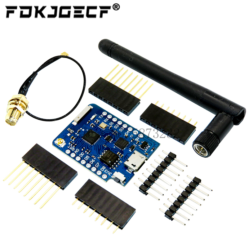 D1 Mini Pro - NodeMCU على أساس ESP8266 ESP-8266EX CP2104