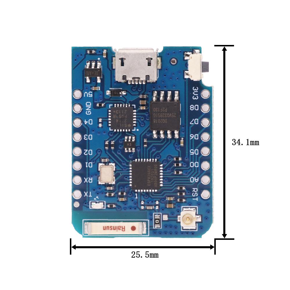 WeMos-D1 لوحة تطوير صغيرة برو  - مراجعة Wemos D1 وسعره