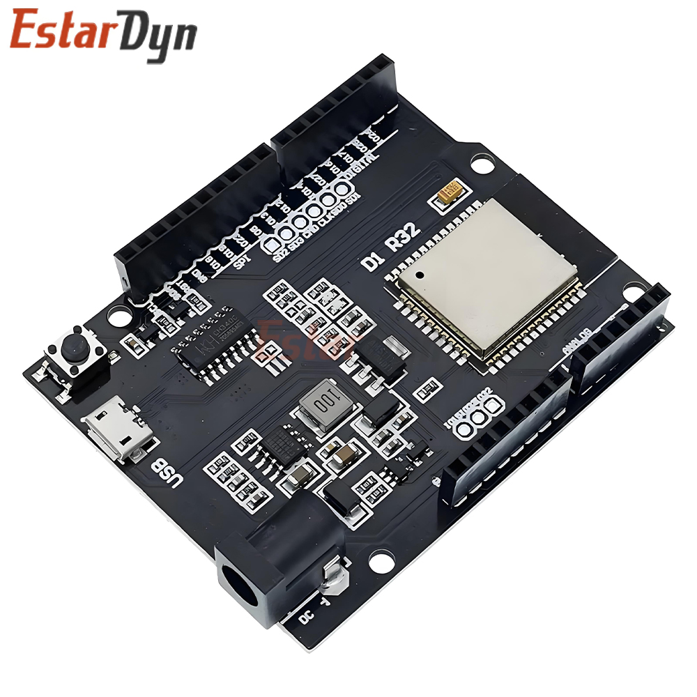 لوحة تطوير ESP32 لـ Wemos D1 M - مراجعة Wemos D1 وسعره