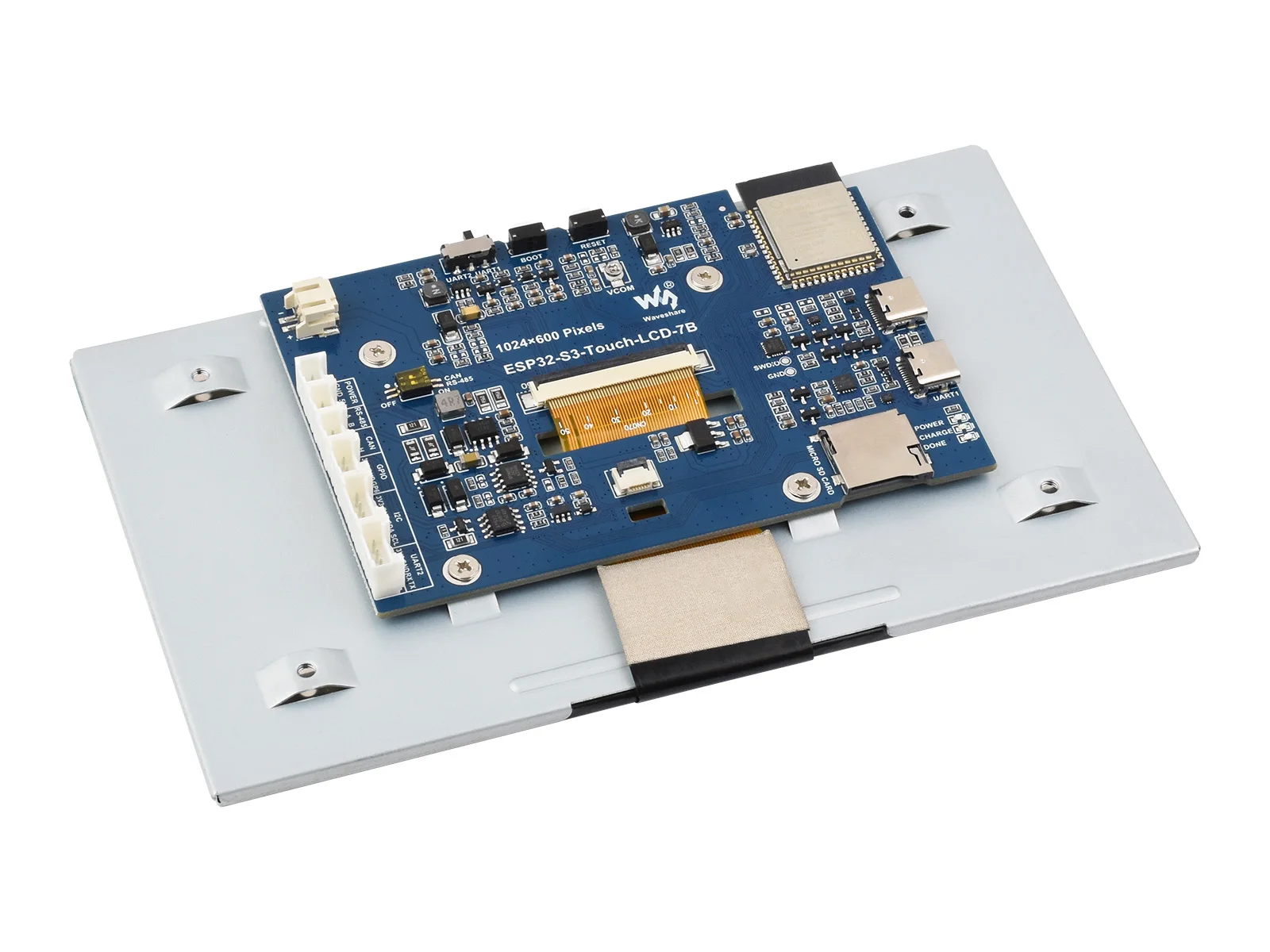 شاشة Waveshare ESP32-S3 مقاس 7 - مراجعة Waveshare Esp32 وسعره