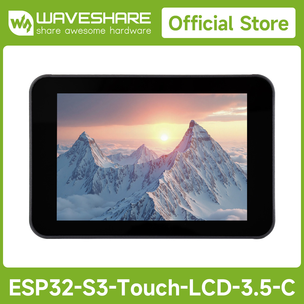 Waveshare ESP32-S3 3.5 بوصة لو - مراجعة Waveshare Esp32 وسعره