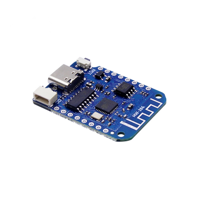لوحة WEMOS D1 Mini V4.0.0 TYPE - مراجعة Nodemcuv2 وسعره