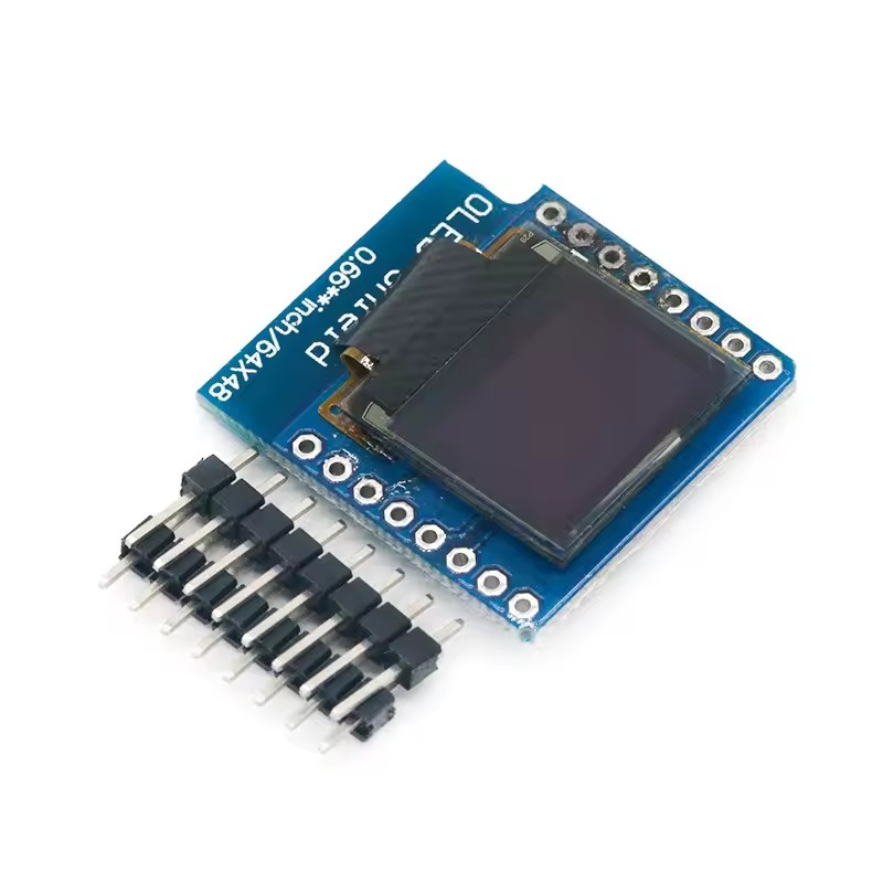 شاشة OLED صغيرة مقاس 0.66 بوصة - مراجعة Wemos D1 وسعره